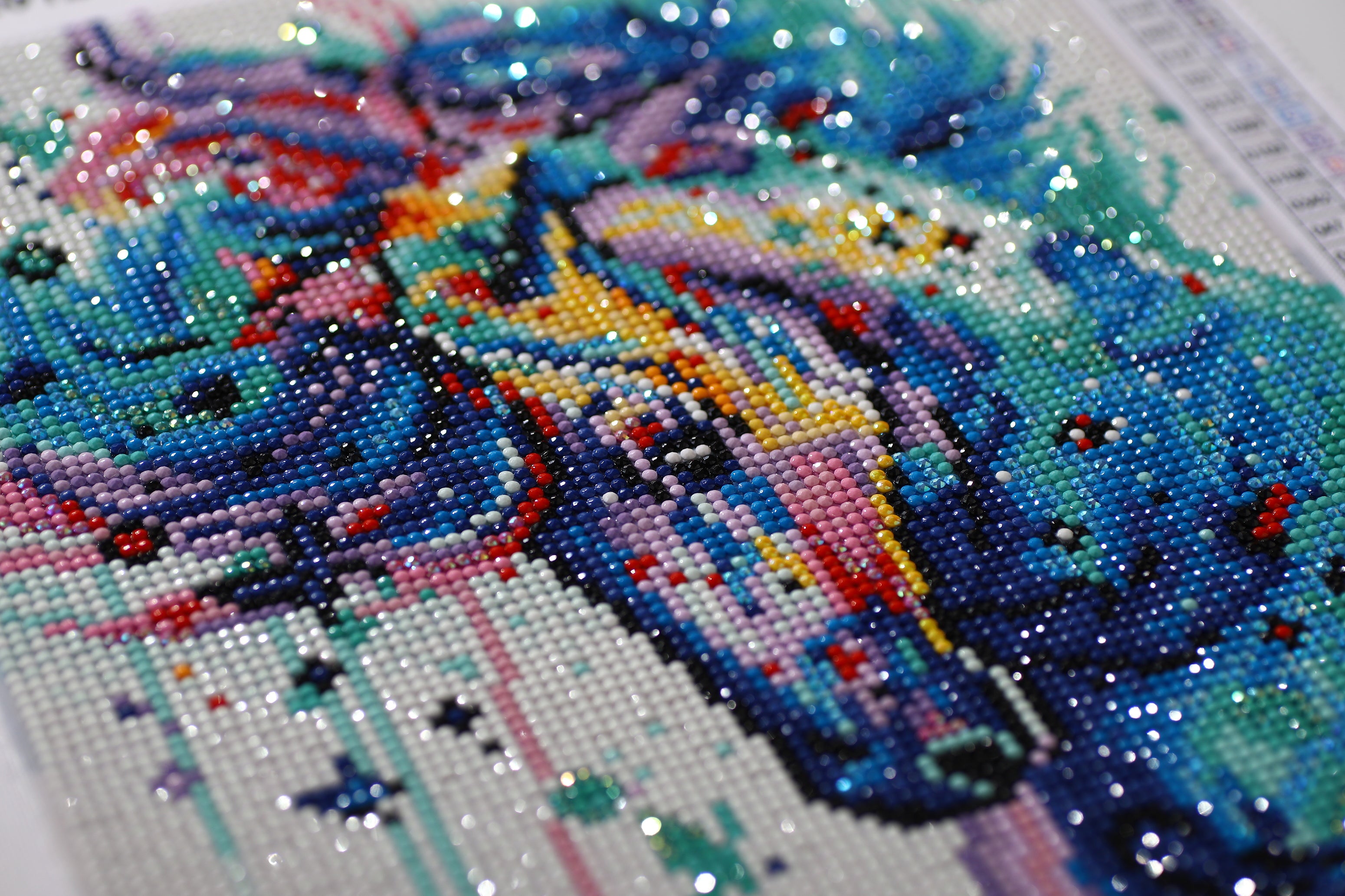Colorful Unicorn Diamond Painting Kit – Full Drill Fantasy Art JM3017