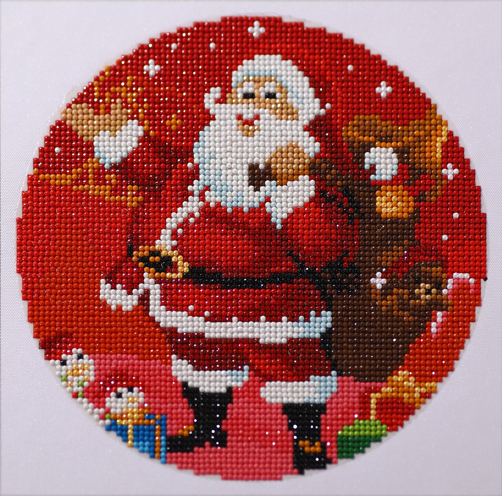 Christmas Diamond Painting Kit – Full Drill Holiday Festive Art JM3021
