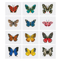 Mini Diamond Painting Kit - Full Drill Butterfly 12pcs
