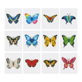 Mini Diamond Painting Kit - Full Drill Butterfly 12pcs