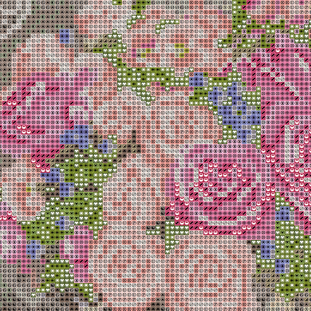 Pink Roses & Forget-Me-Nots in Vintage Vase Diamond Painting Kit – Full Drill French Romantic Floral Art JX35