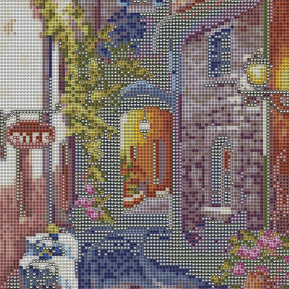 Provence Café Alley Diamond Painting Kit – Stone Lane with Arch, Iron Bistro Tables & Climbing Vines in South of France JX127