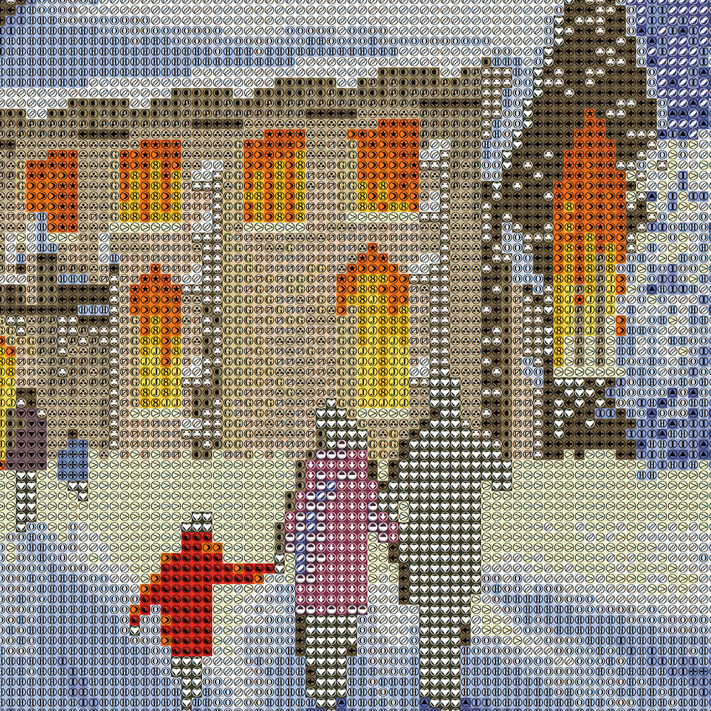 Christmas Eve Church Diamond Painting Kit – Snowy Village Chapel with Family, Christmas Tree & Glowing Windows JX188