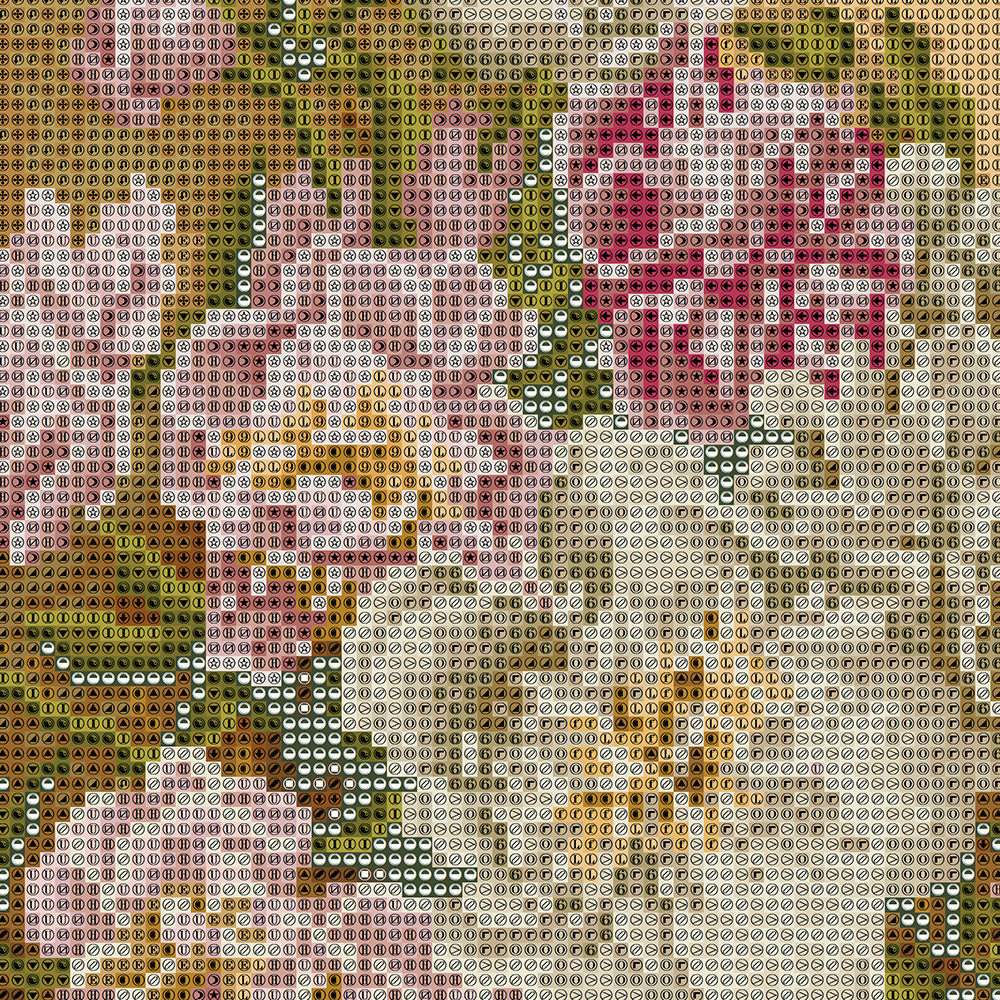 White & Pink Peonies in Gold Vase Diamond Painting Kit – Full Drill Classic Floral Still Life Art JX39