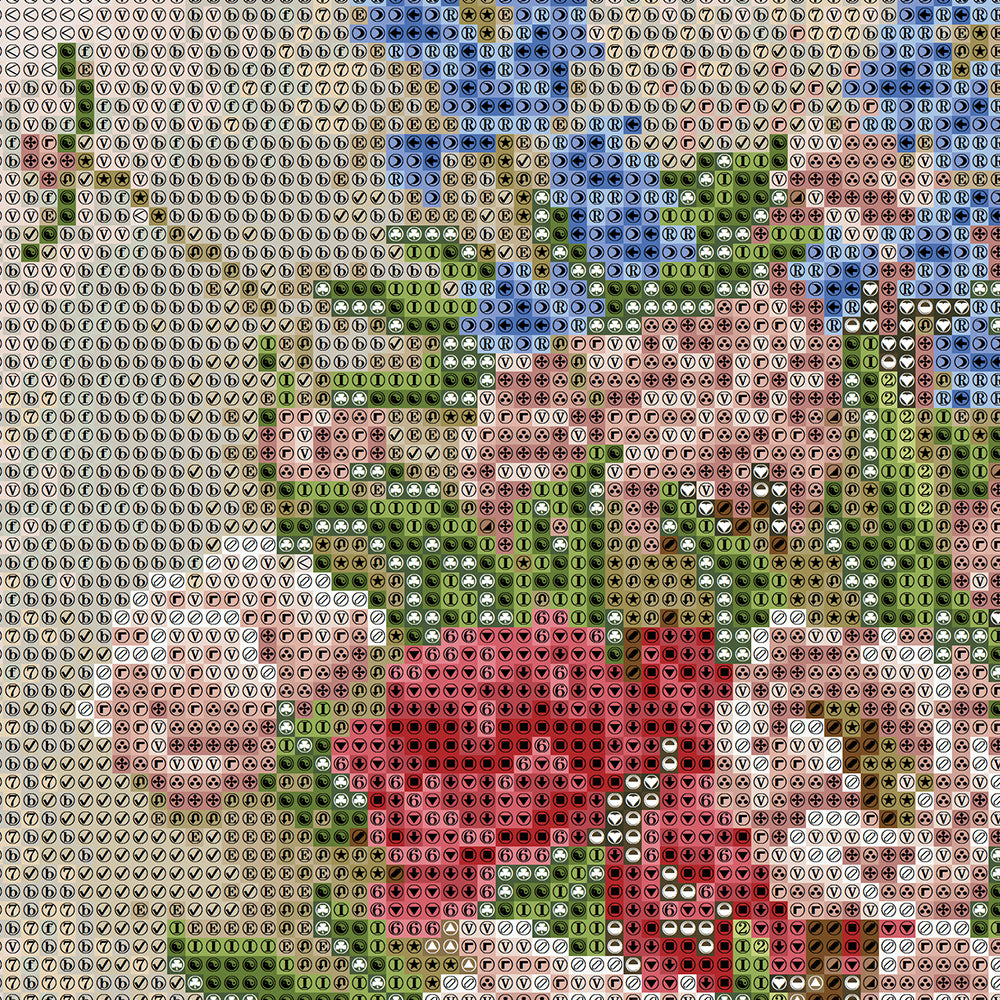 Mixed Roses & Delphiniums in Gold Vase Diamond Painting Kit – Full Drill Classic European Floral Art JX36